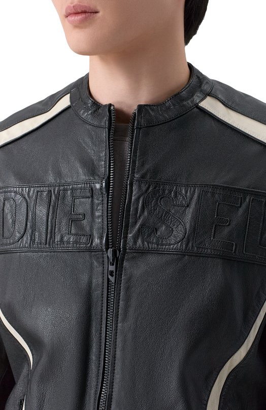 Кожаная куртка Diesel A21125/0DMBS Чёрный  A21125/0DMBS Фото 5