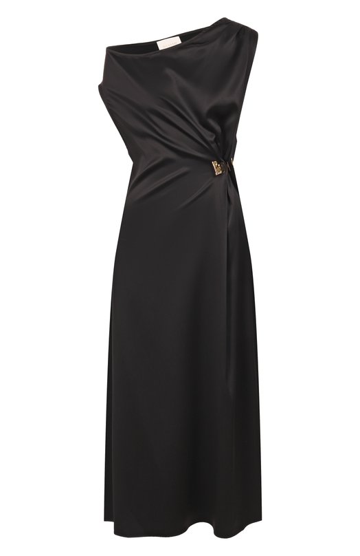 Атласное платье Daname 626SS6806A Чёрный 626SS6806A