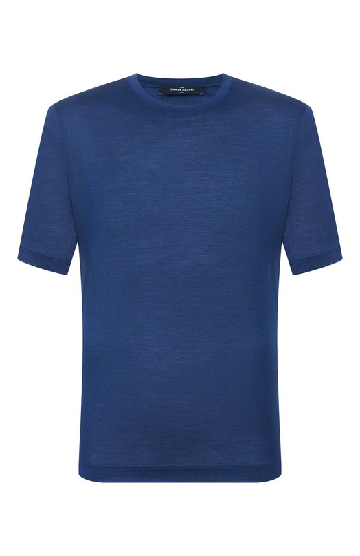 Шелковая футболка Gran Sasso 60121/78304 Синий 60121/78304