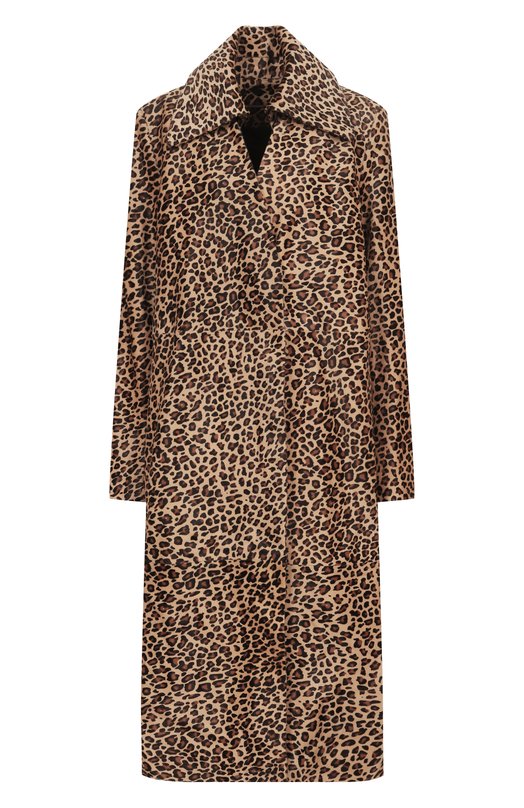 Кожаное пальто Co 6997ACHL-F25 Леопардовый 6997ACHL-F25