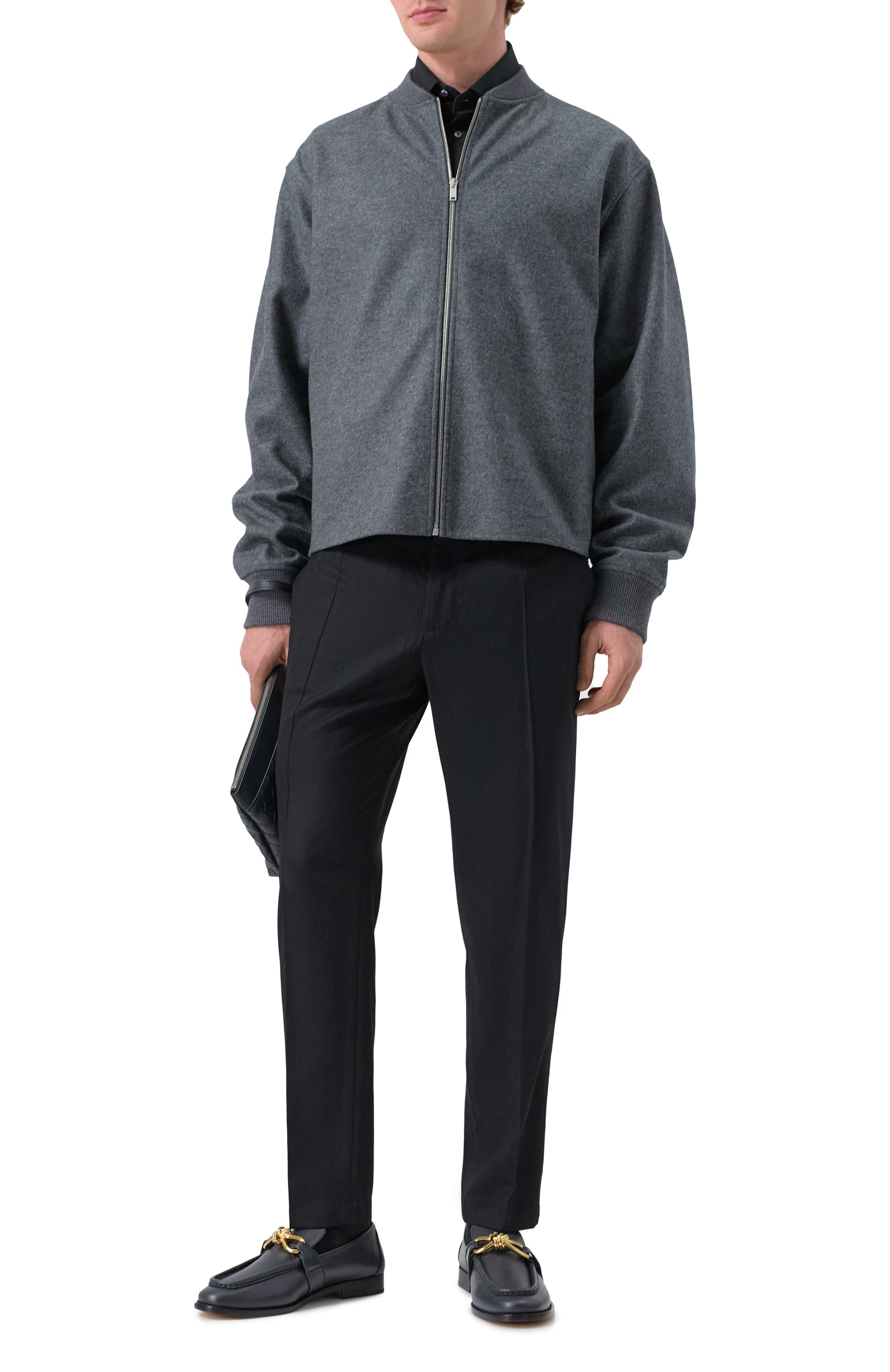 Кожаные лоферы astaire BOTTEGA VENETA, арт. 796447 V4R30, фото 2