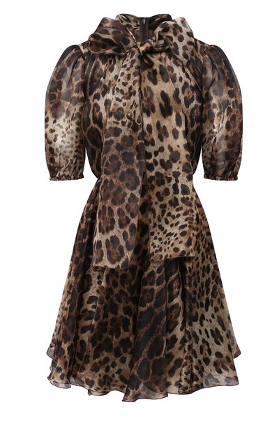 Женское шелковое платье DOLCE & GABBANA, арт. F6H7QT/HS15L