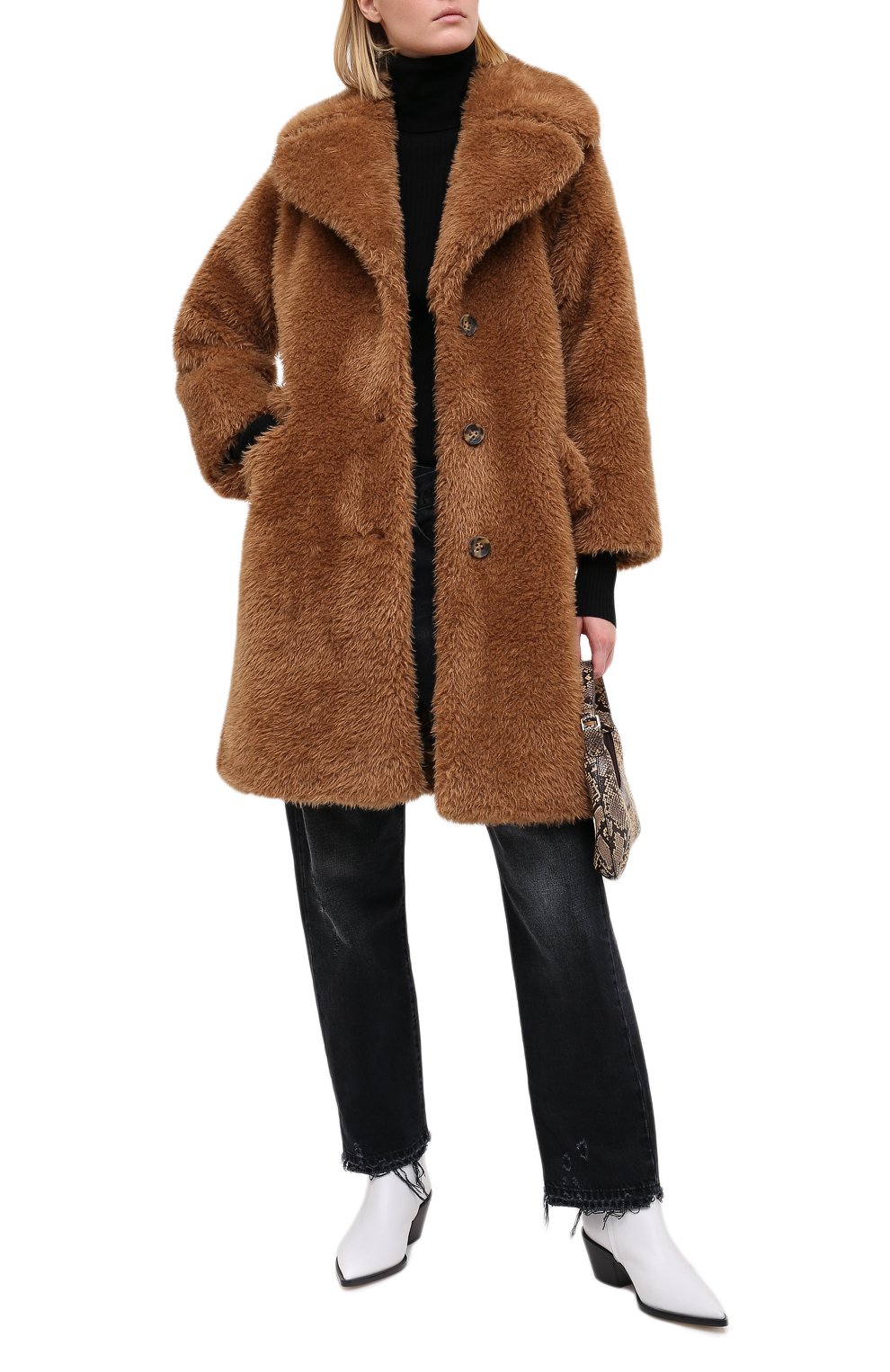 Шуба из экомеха REDVALENTINO, арт. UR0CAC65/5DE, фото 2