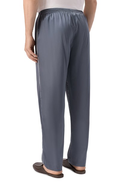 Шелковые домашние брюки KITON, арт. UNWT005K0265L, фото 4