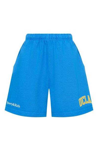 Мужские хлопковые шорты sporty &amp; rich x ucla SPORTY AND RICH, арт. SH039615637BL116