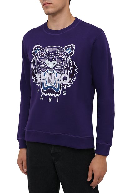 Хлопковый свитшот KENZO, арт. FB65SW1234XA, фото 3