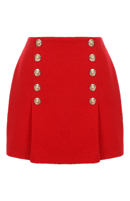 Женская твидовая юбка BALMAIN, арт. FF1LBA89/WD03