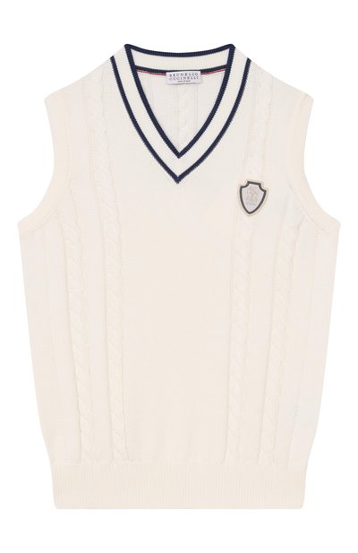 Хлопковый жилет BRUNELLO CUCINELLI, арт. B2873817TB
