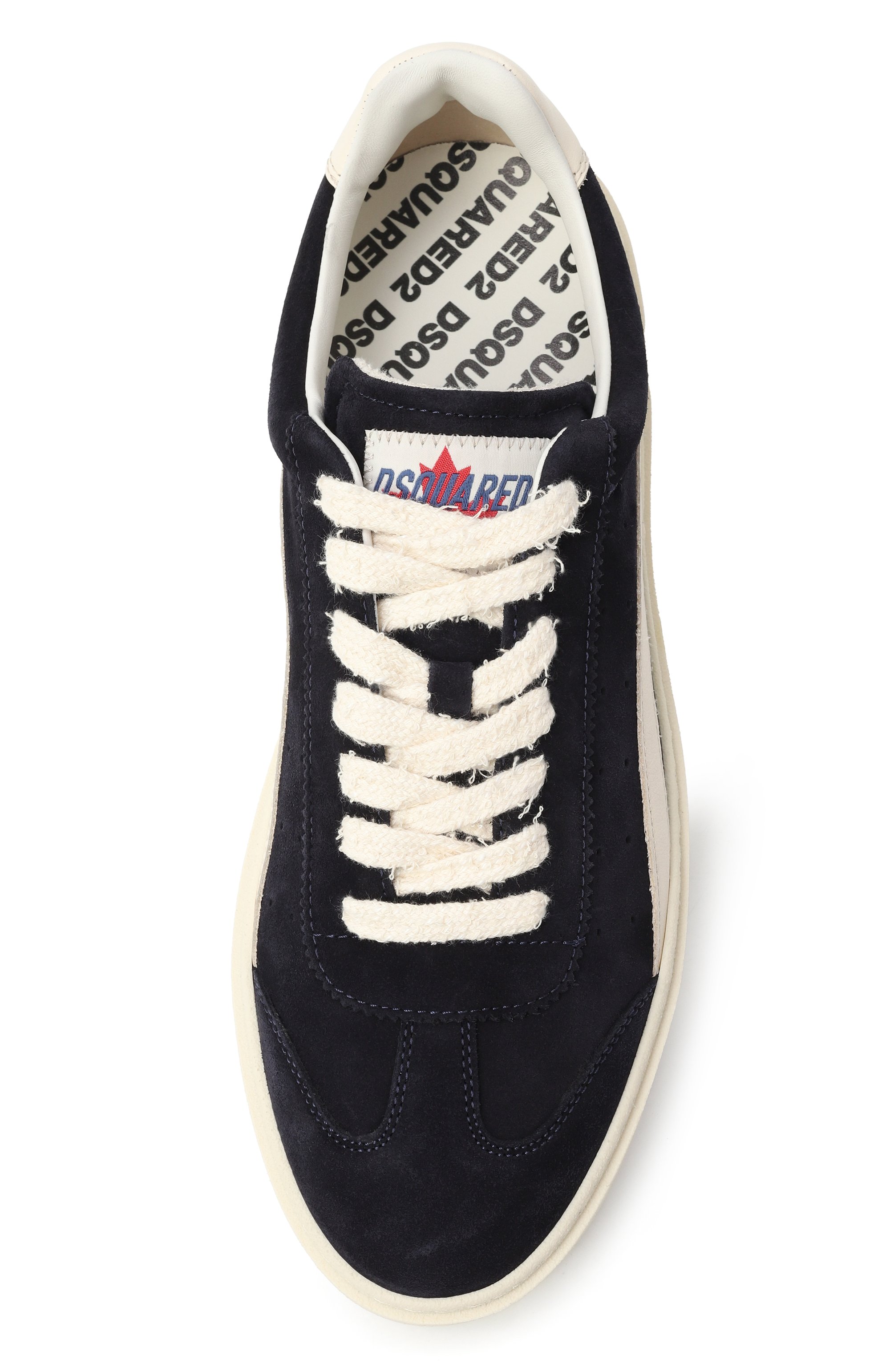 Замшевые кеды rider DSQUARED2, арт. SNM0441/14170001, фото 6