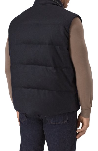 Жилет из шерсти и кашемира CORTIGIANI, арт. 3AG624, фото 4