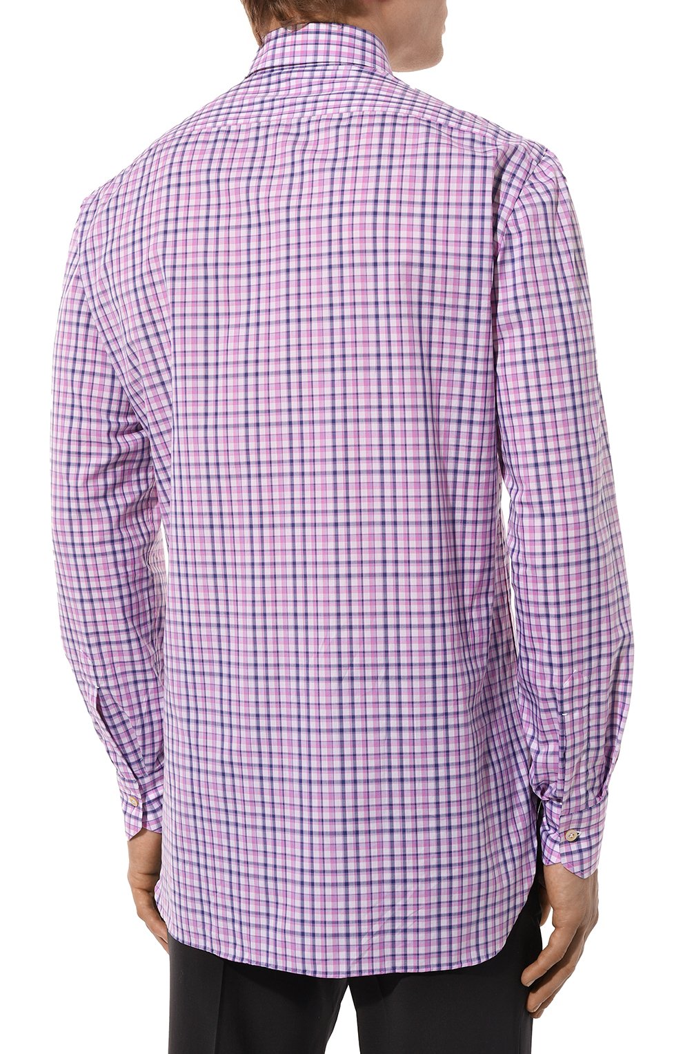 Хлопковая рубашка KITON, арт. UCIH08879, фото 4