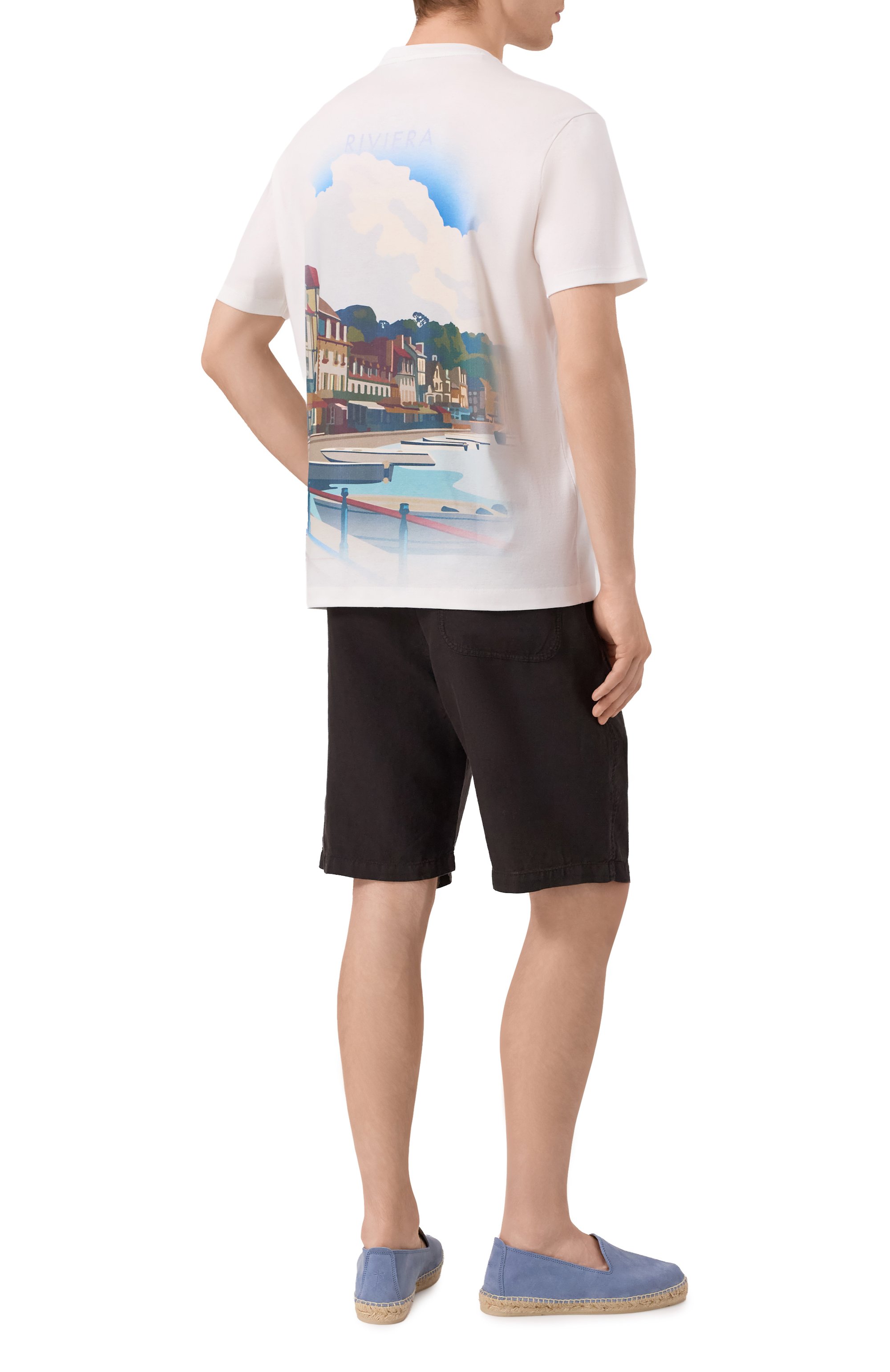 Футболка из хлопка и лиоцелла PAUL&SHARK, арт. 15311631, фото 2