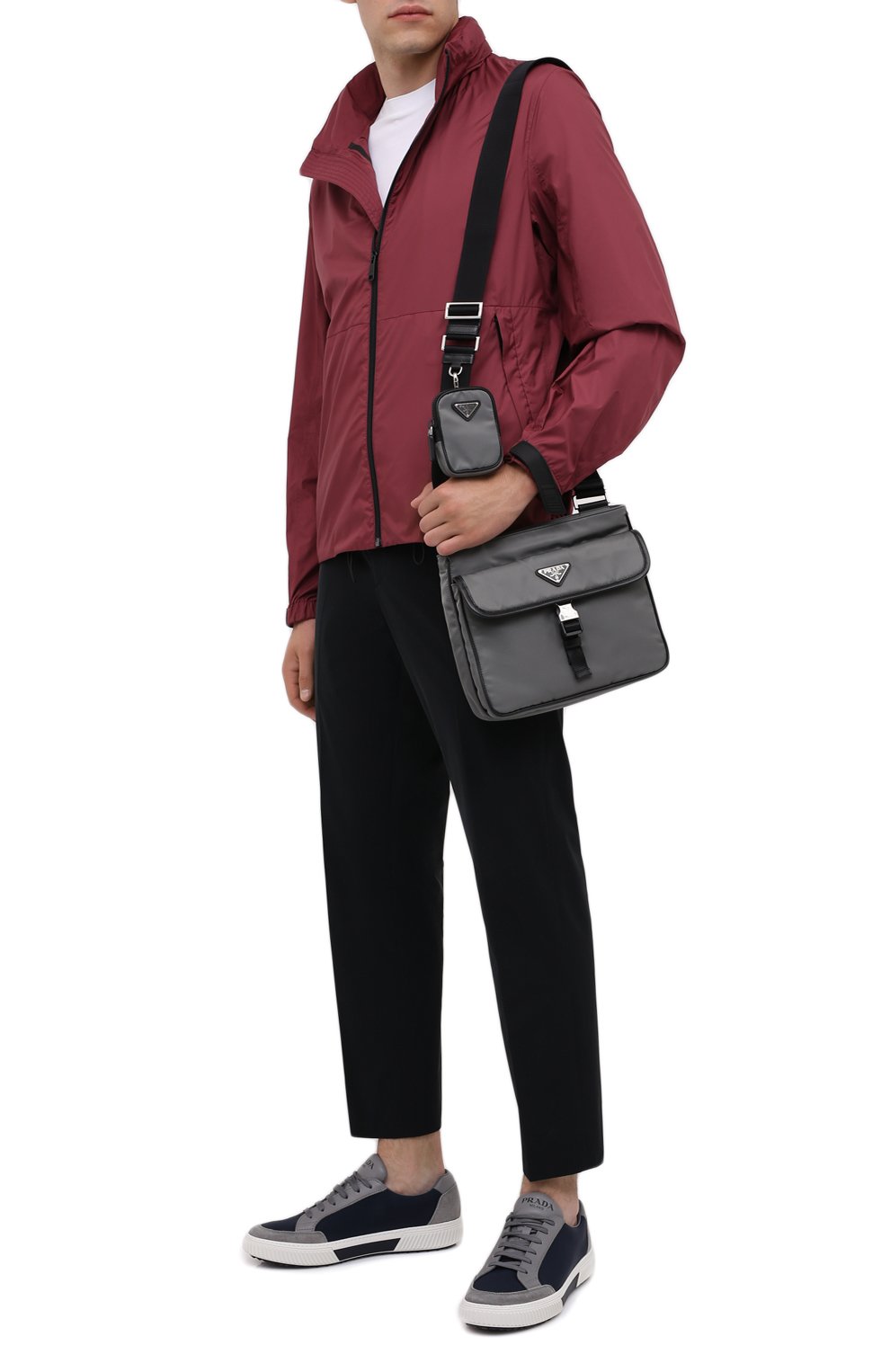 Комбинированная сумка PRADA, арт. 2VH110-064-F0H16-WOO, фото 2