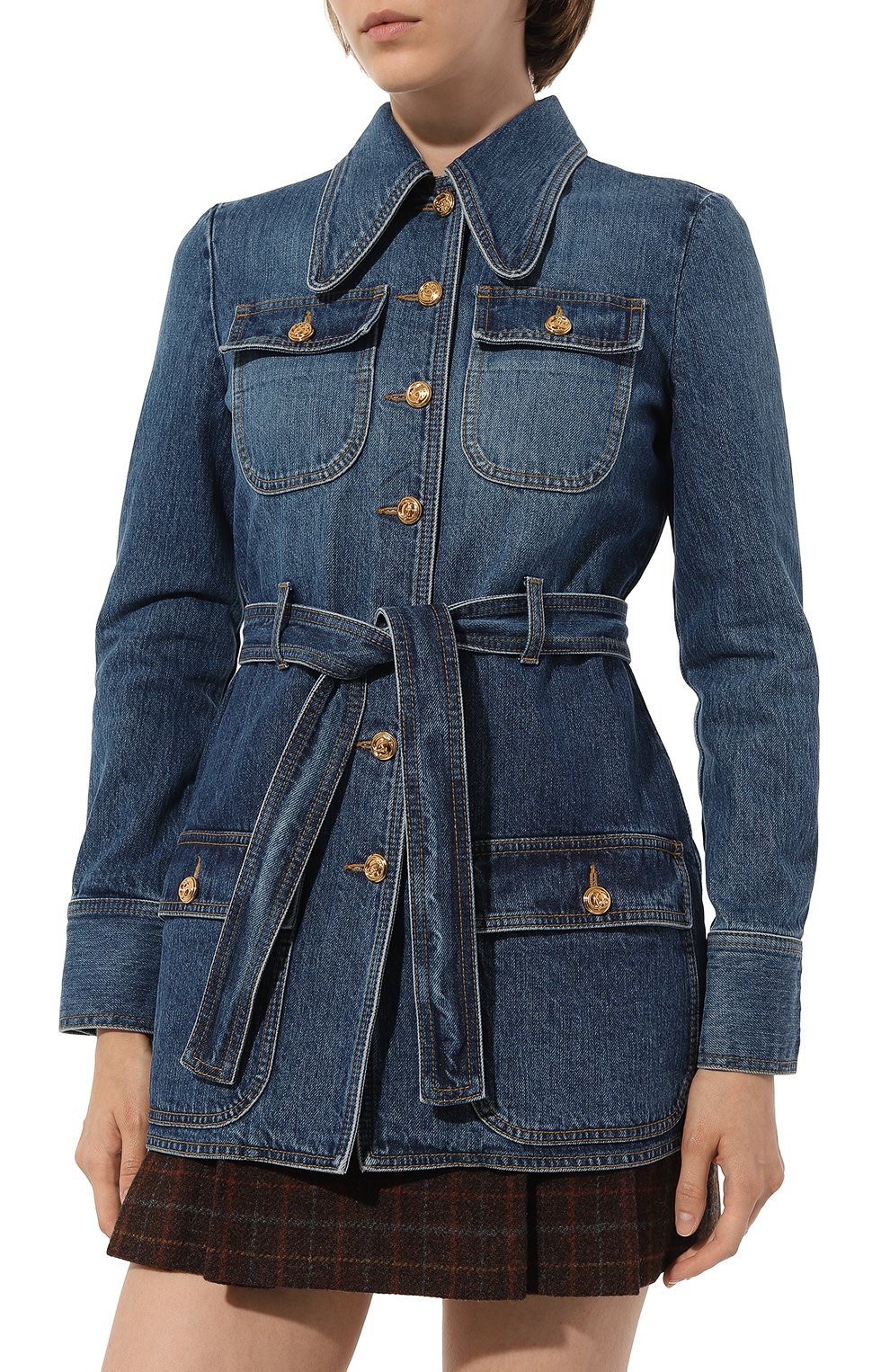 Джинсовый жакет GUCCI, арт. 644507 XDBJ4, фото 3