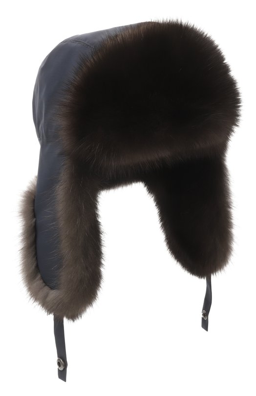 Шапка-ушанка Antistorm с отделкой из соболя Black Sable BS-MНASP-EB Синий BS-MНASP-EB