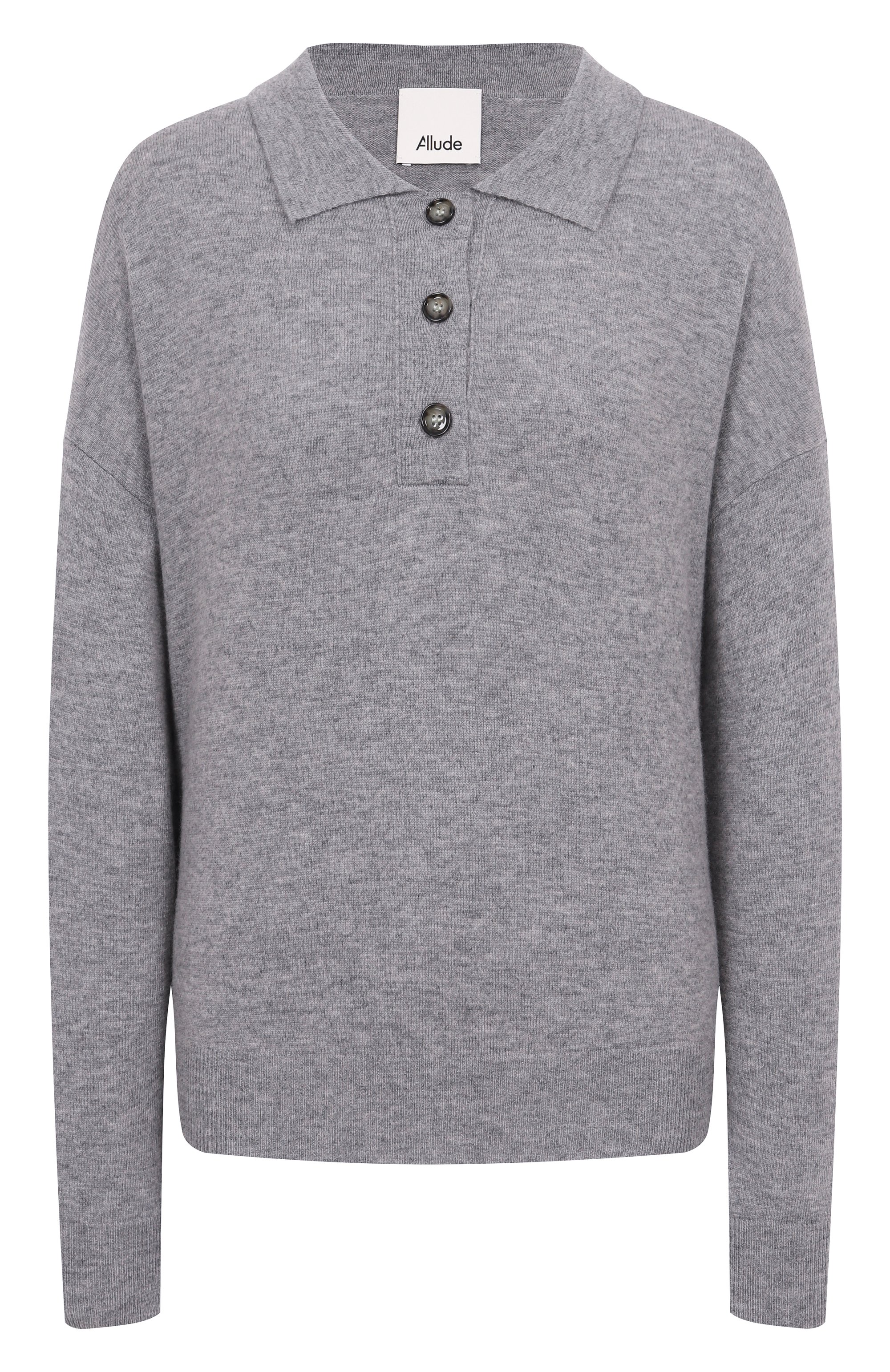 Поло из шерсти и кашемира ALLUDE, арт. 255/17653, фото 1