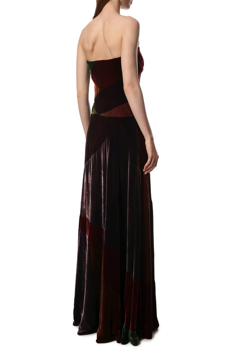 Платье из вискозы и шелка RALPH LAUREN, арт. 290736358, фото 1