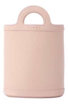 Женская сумка tropicalia nano MARNI розового цвета, арт. PHM00039Q1/LV589 | Фото 1 (Ремень/цепочка: На ремешке; Размер: mini; Материал сплава: Проставлено; Материал: Натуральная кожа; Драгоценные камни: Проставлено)