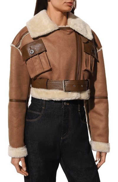 Дубленка из экомеха LVIR, арт. LV22F-JK16, фото 3