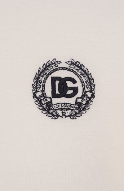 Хлопковая футболка DOLCE & GABBANA, арт. L4JTHV/G7PGK/8-12+, фото 3
