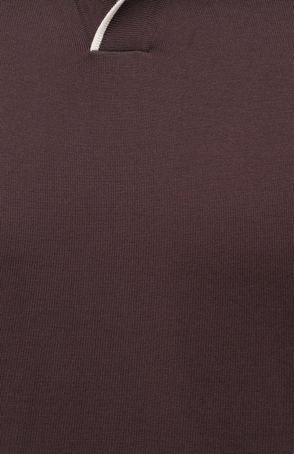 Хлопковое поло FIORONI коричневого цвета по цене 45450 руб., арт. MK20260C2, фото 5 Хлопковое поло FIORONI, арт. MK20260C2, фото 5