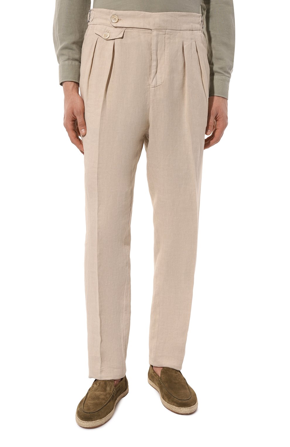 Льняные брюки BRUNELLO CUCINELLI, арт. M243DB2296, фото 3