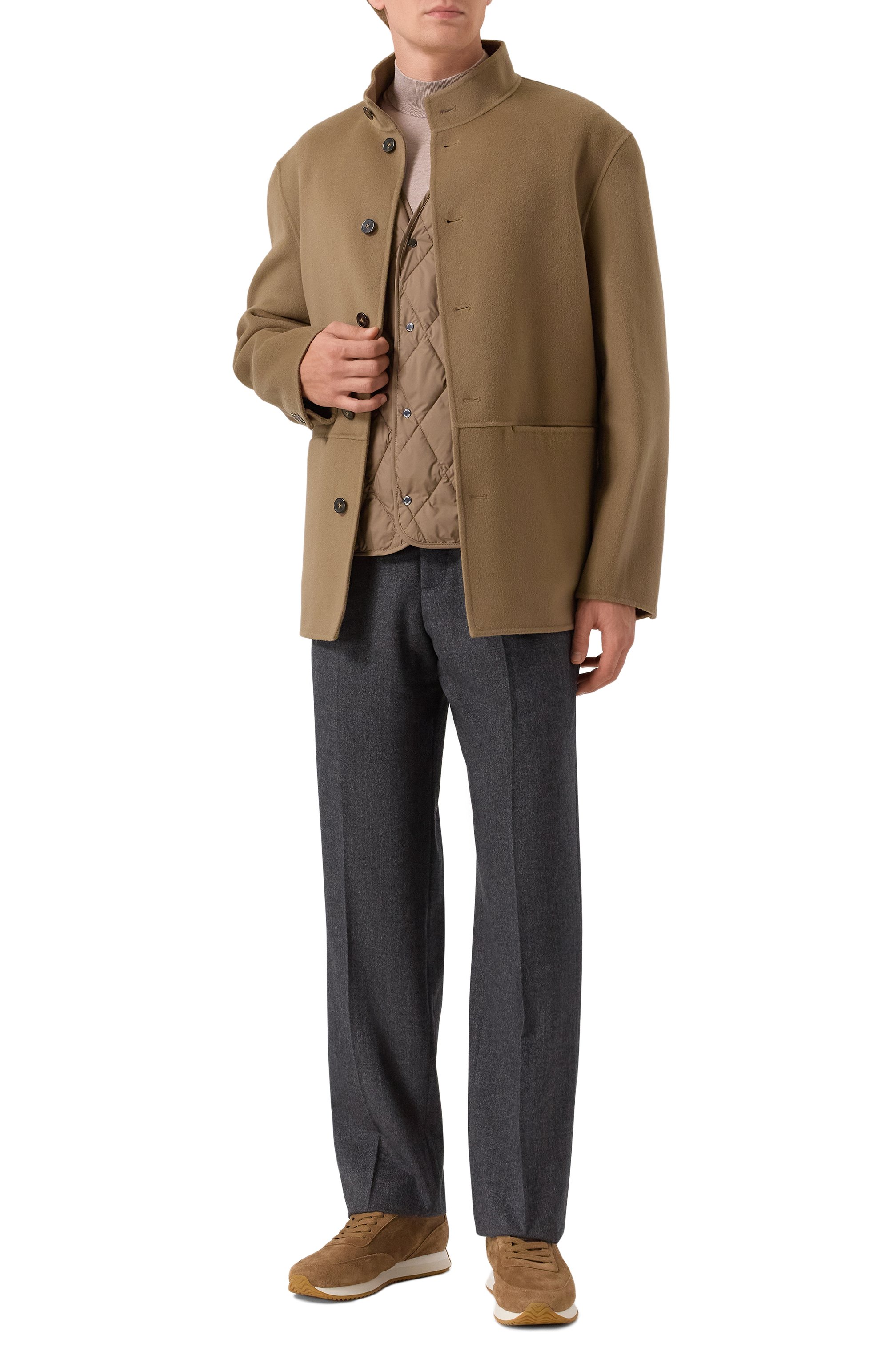 Замшевые кроссовки 12 STOREEZ, арт. 133064, фото 2