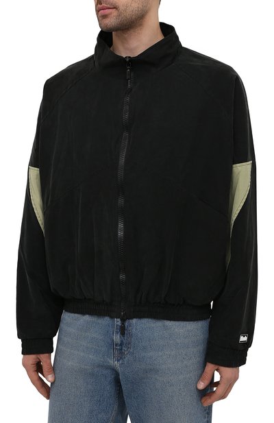 Бомбер RHUDE черного цвета по цене 92750 руб., арт. RHPS21JA00000010, фото 3 Бомбер RHUDE, арт. RHPS21JA00000010, фото 3