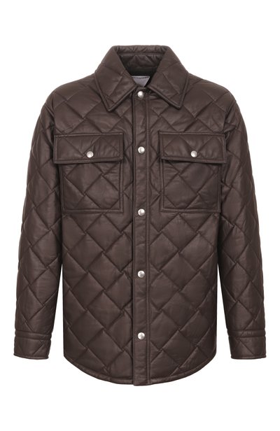 Мужская кожаная куртка BOTTEGA VENETA, арт. 853935/V6FD0
