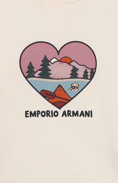 Хлопковый лонгслив EMPORIO ARMANI, арт. EG000480/AF16162, фото 3