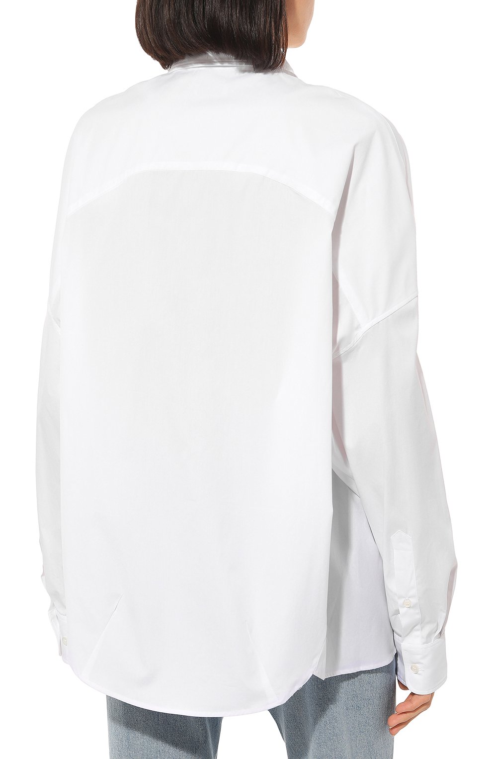 Хлопковая рубашка DRIES VAN NOTEN, арт. 231-010706-6321, фото 4