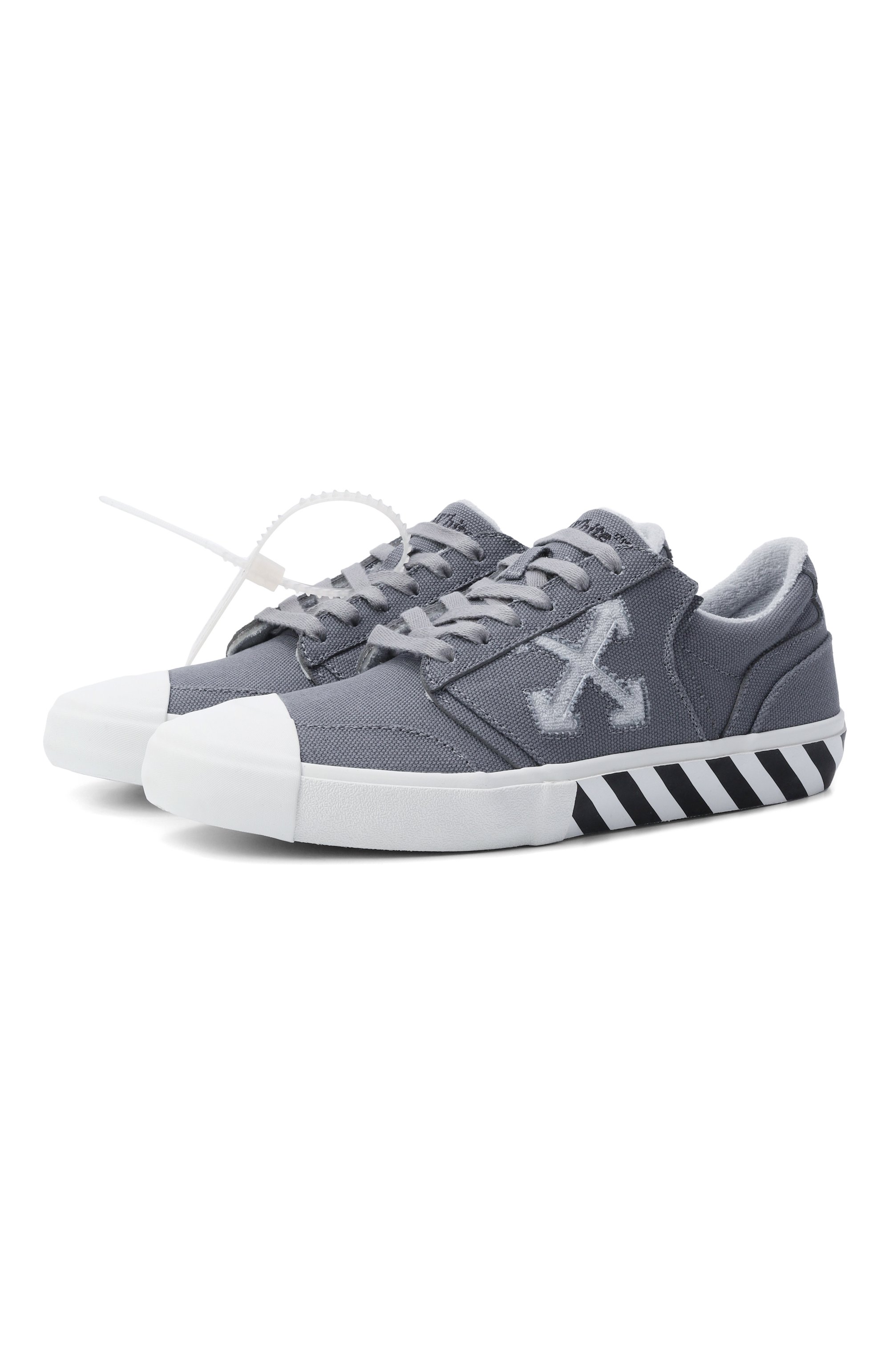 Текстильные кеды vulcanized undercut OFF-WHITE, арт. 0MIA2A2F25FAB0027801, фото 1