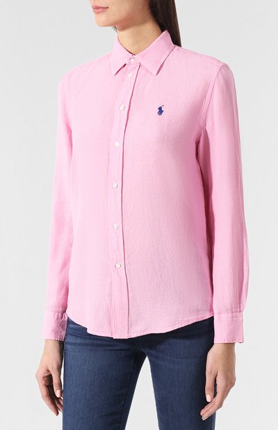 Льняная рубашка POLO RALPH LAUREN, арт. 211732637, фото 3