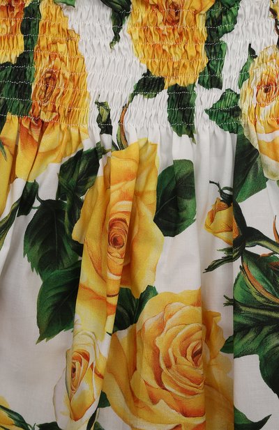 Хлопковый сарафан DOLCE & GABBANA, арт. L52DA6/HS5QR/2-6, фото 3
