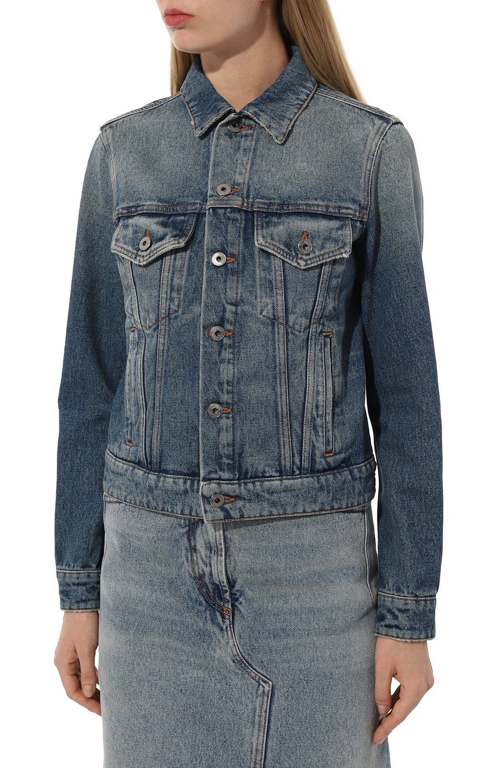 Джинсовая куртка OFF-WHITE, арт. 0WYE012C99DEN006, фото 3