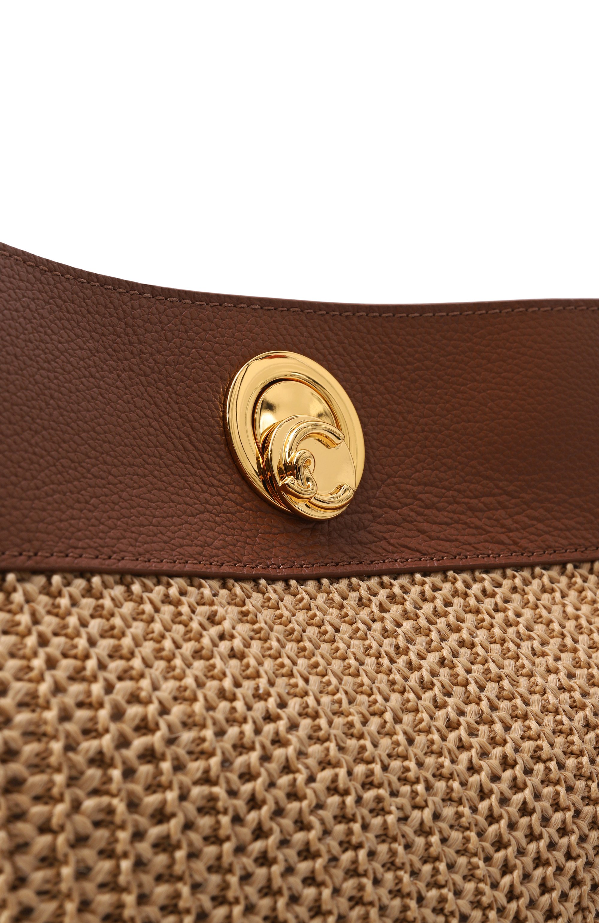 Сумка nikla straw COCCINELLE бежевого цвета по цене 33600 руб., арт. E1 UA0 23 01 01, фото 6 Сумка nikla straw COCCINELLE, арт. E1 UA0 23 01 01, фото 6