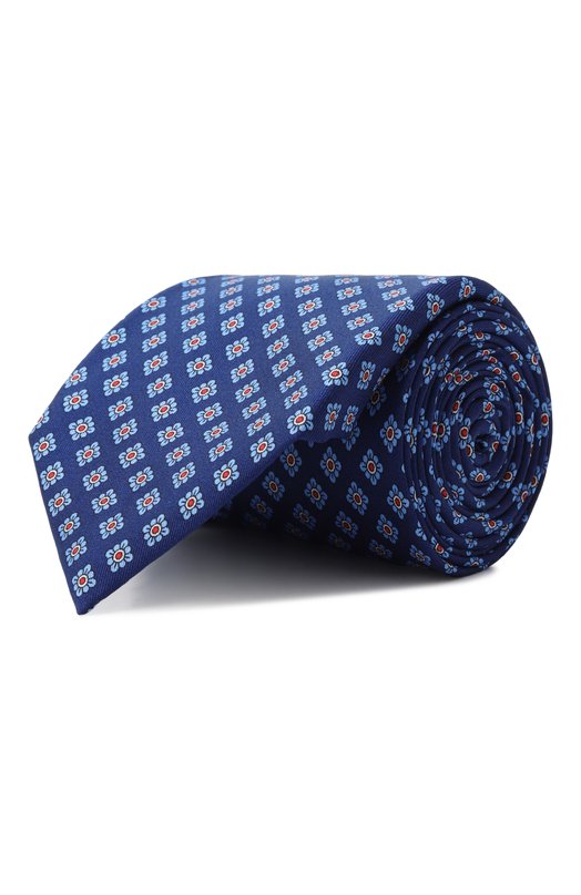 Шелковый галстук Van Laack VL-LUIS-PEL/K70240 Синий VL-LUIS-PEL/K70240