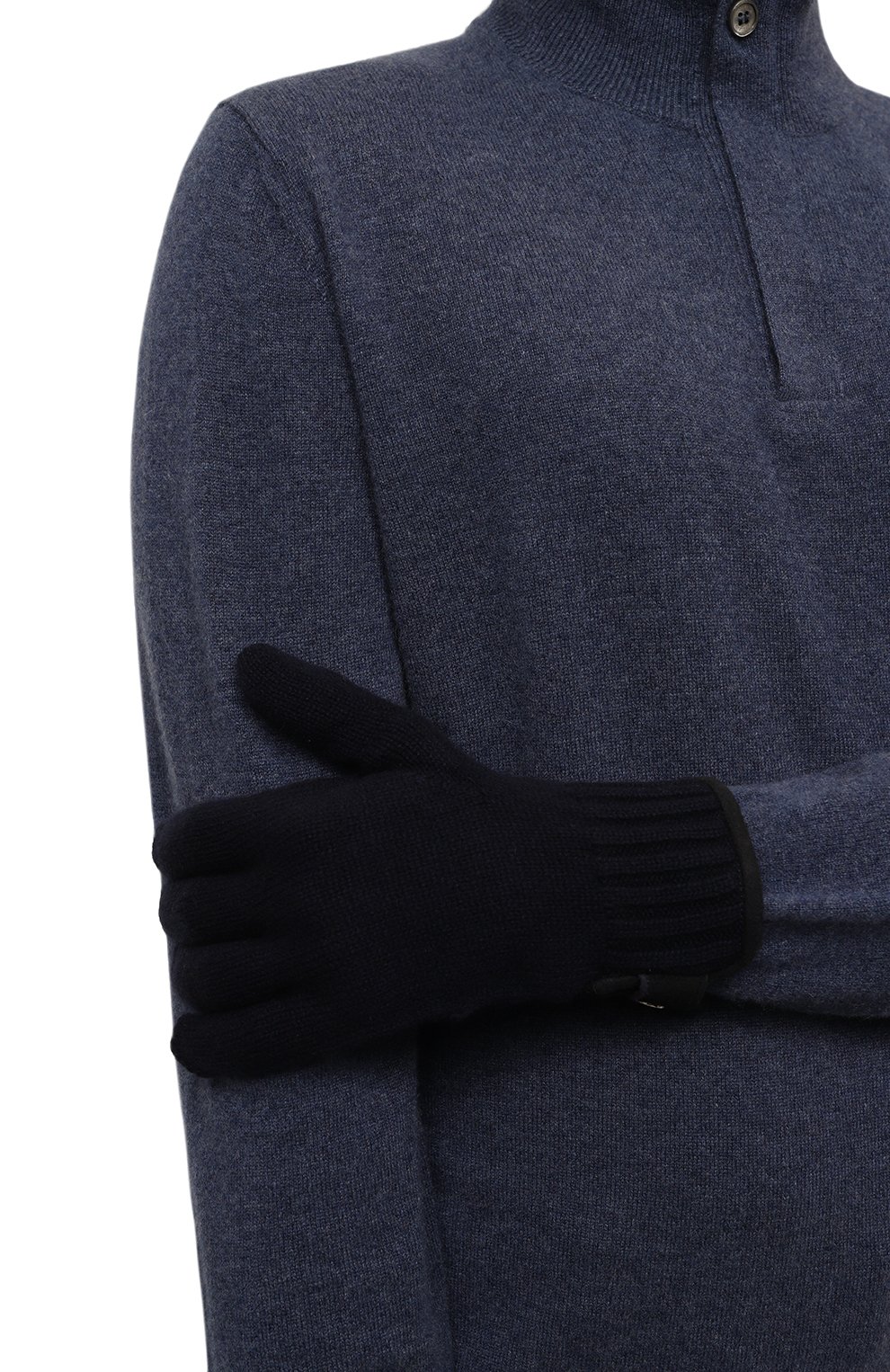 Кашемировые перчатки ANDREA CAMPAGNA, арт. 24UGUANTI/XL1, фото 2