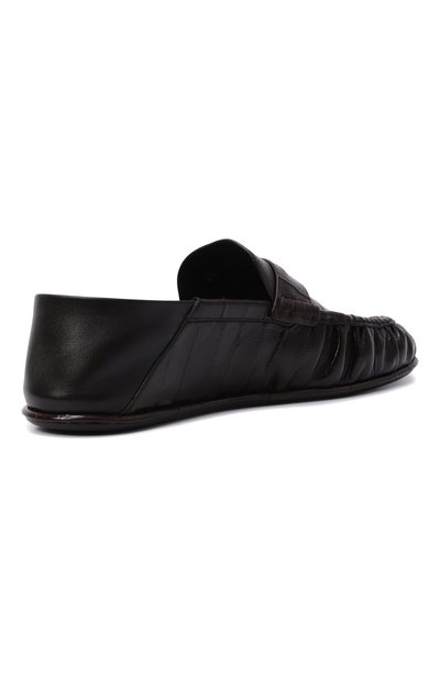 Кожаные пенни-лоферы le loafer SAINT LAURENT, арт. 800728/0WXAB, фото 5