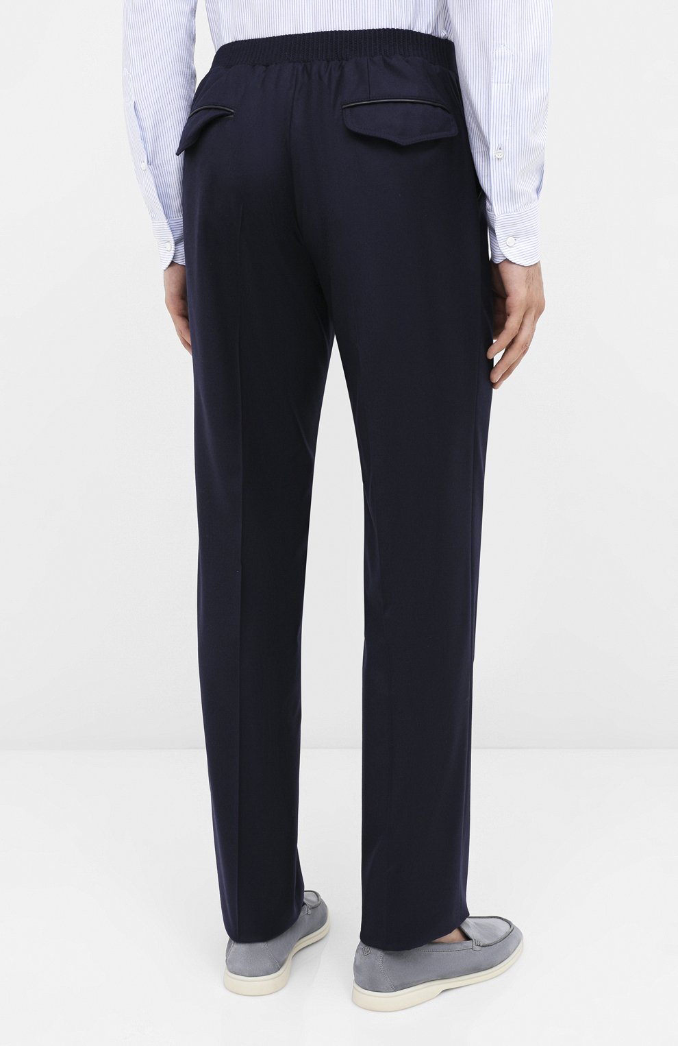 Брюки из шерсти и кашемира ZILLI, арт. M0U-40-38P-D6304/0001, фото 4