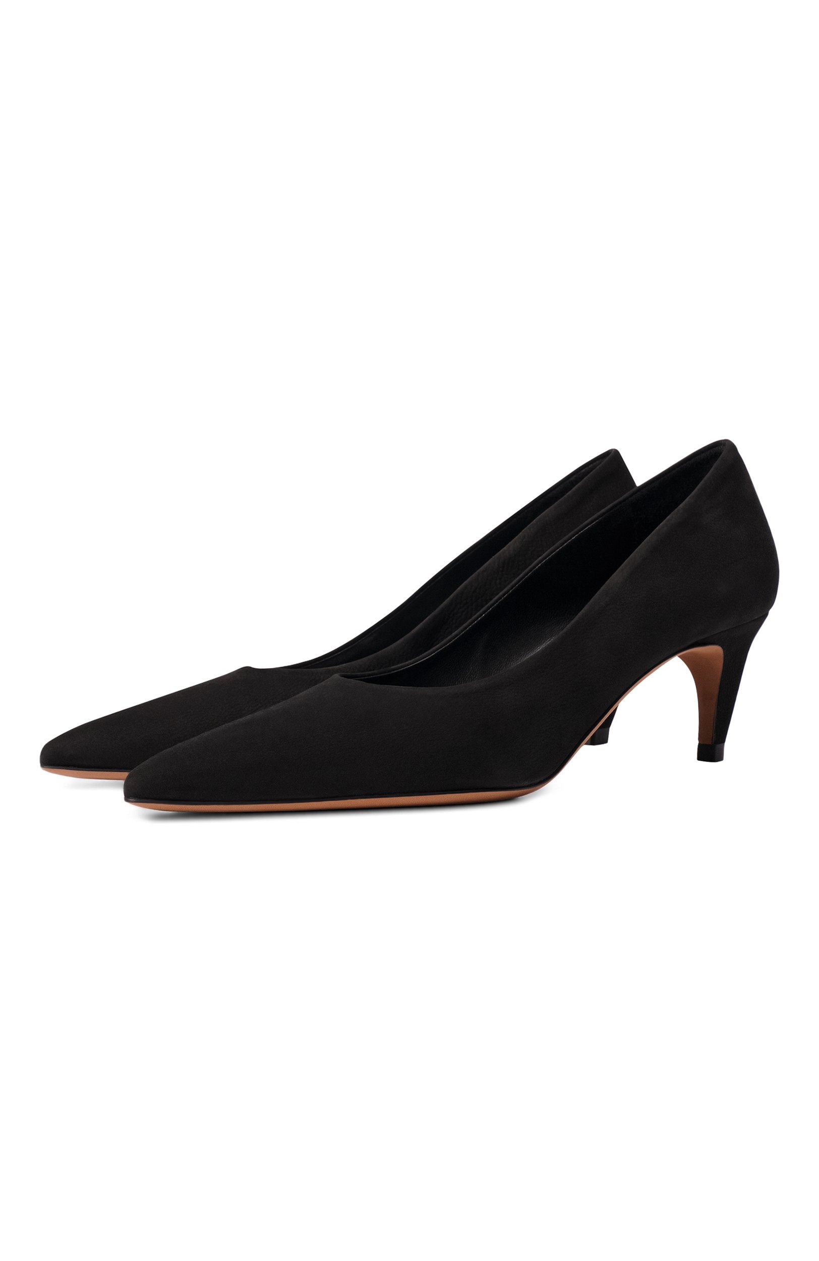 Туфли blade 60 из нубука JUDE черного цвета по цене 62100 руб., арт. BLADE PUMP/NUBUCK LEATHER, фото 1 Туфли blade 60 из нубука JUDE, арт. BLADE PUMP/NUBUCK LEATHER, фото 1