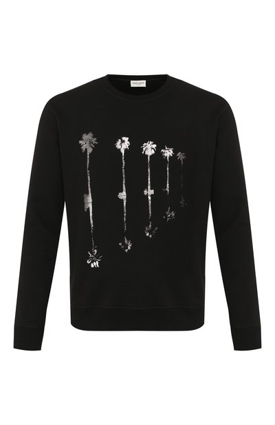 Хлопковый свитшот SAINT LAURENT, арт. 583897/YBKH2, фото 1