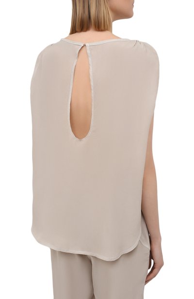 Топ HEROINE SPORT бежевого цвета по цене 8995 руб., арт. HS-2-118/H0LIDAY 20, фото 4 Топ HEROINE SPORT, арт. HS-2-118/H0LIDAY 20, фото 4
