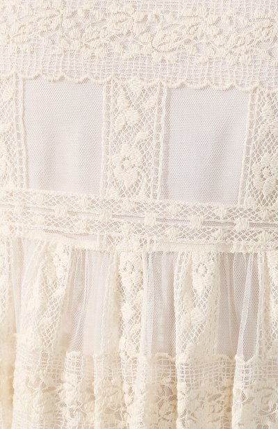 Хлопковое платье ERMANNO ERMANNO SCERVINO, арт. 44 T AB53 TRI, фото 5