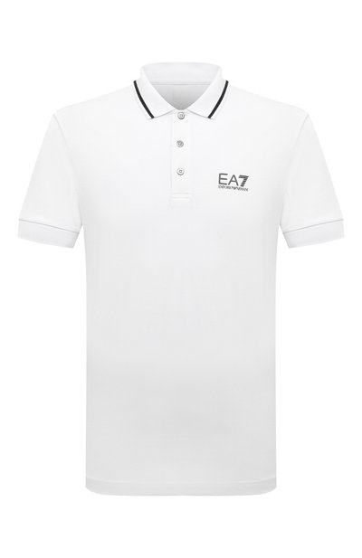 Хлопковое поло EA7, арт. 8NPF06/PJ04Z, фото 1