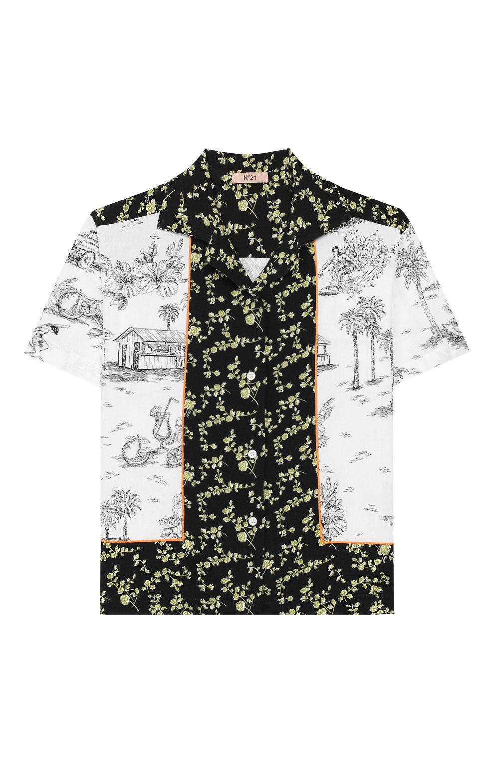 Хлопковая рубашка N21, арт. N2148G/N0056/N21C21F, фото 1