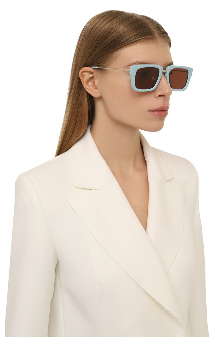 Солнцезащитные очки JACQUEMUS, арт. LES LUNETTES S0LI BLUE, фото 1