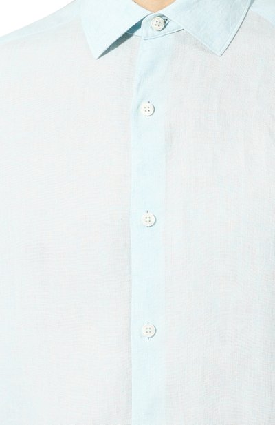 Льняная рубашка ZEGNA, арт. UUX38/SRF5, фото 5