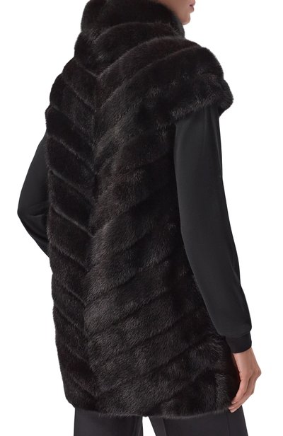 Жилет из нор ки KITON, арт. D38683E/4I61, фото 4