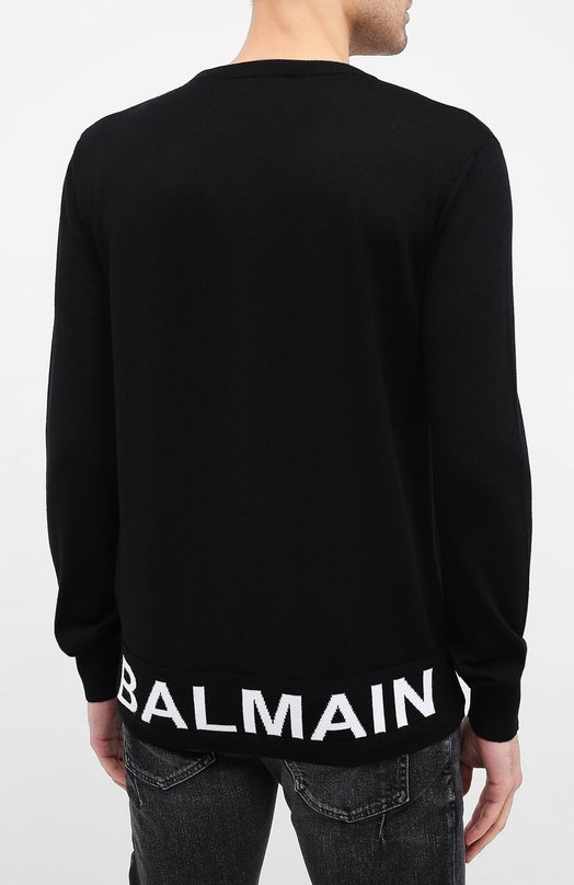 фото Шерстяной джемпер balmain